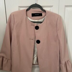 Zara Women's Blush Pink Blazer
